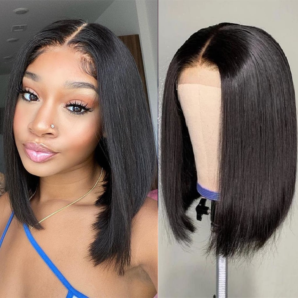 Bob-wig-Brazilian-straight-virgin-hair-lace-front-wig-middle-part-lace-wigs