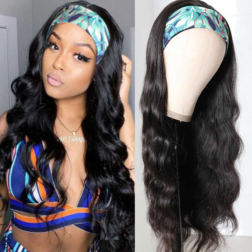 Body-Wave-Headband-Wig-For-Black-Women-Glueless-Scarf-Human-Hair-Wigs