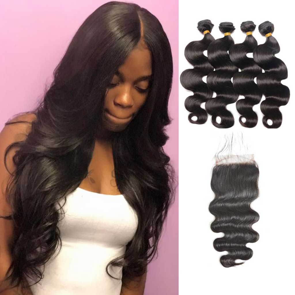 Brazilian-body-wave-virgin-hair-4-bundles-with-4x4-lace-closure-deal-cheap-human-hair-products