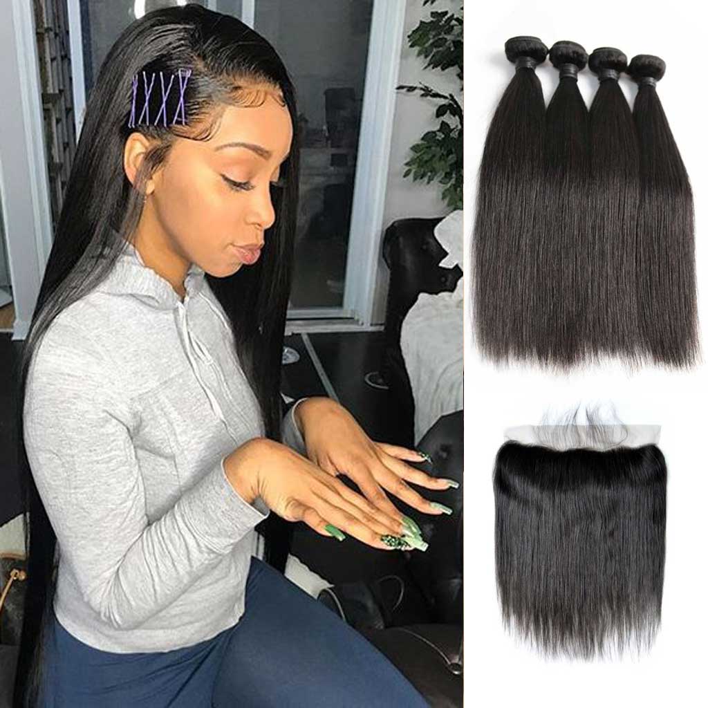 Brazilian-straight-virgin-hair-4-bundles-with-lace-frontal-deal-cheap-100-human-hair-on-sale