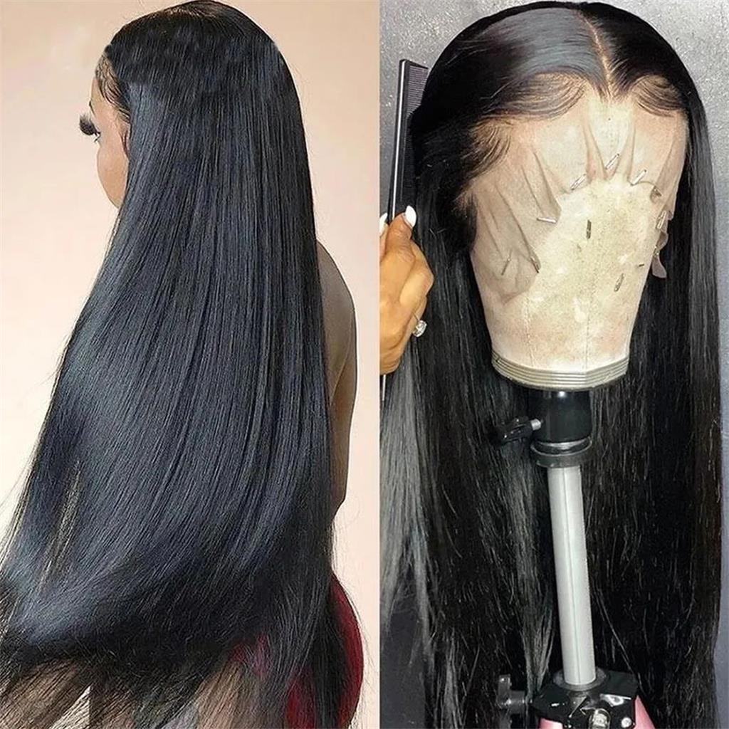 Brazilian-straight-virgin-hair-lace-front-wig-preplucked-lace-frontal-wig