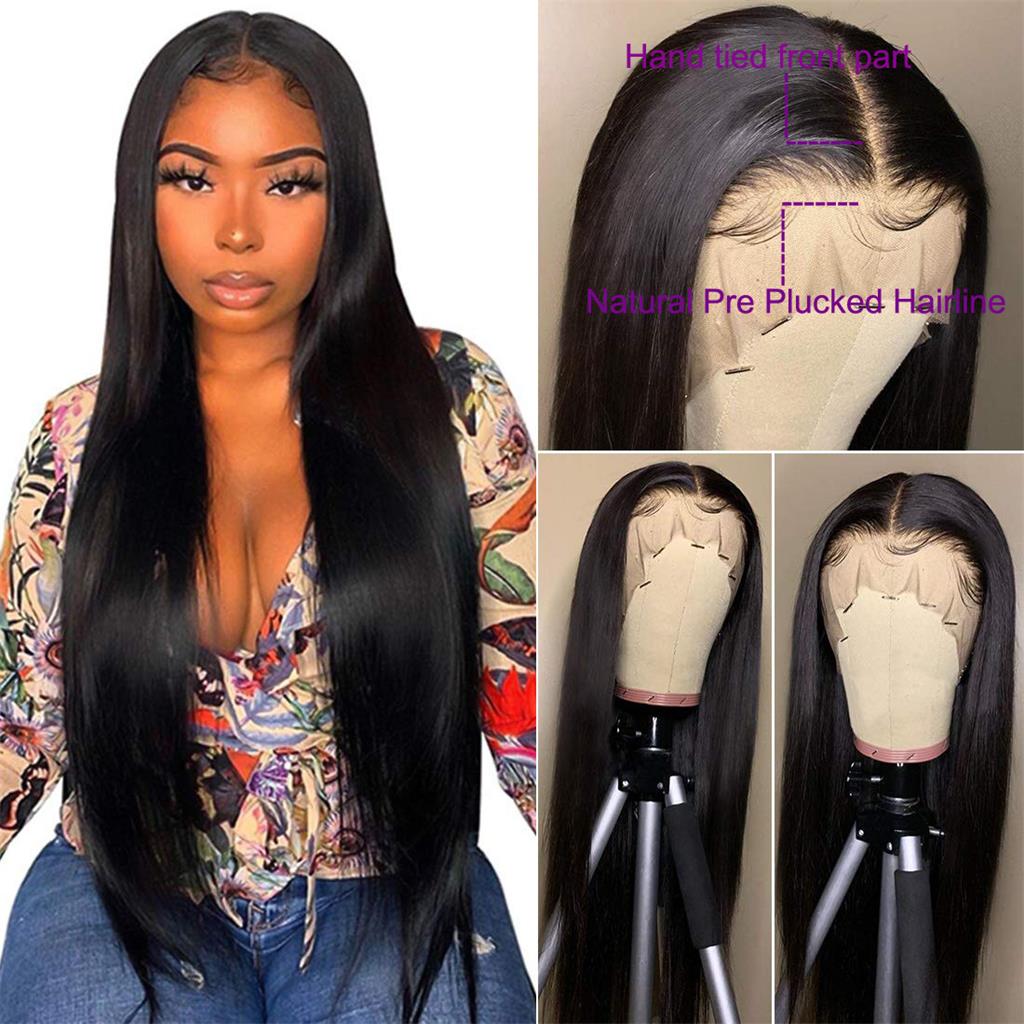 Brazilian-straight-virgin-hair-lace-front-wig-preplucked-virgin-human-hair-wigs