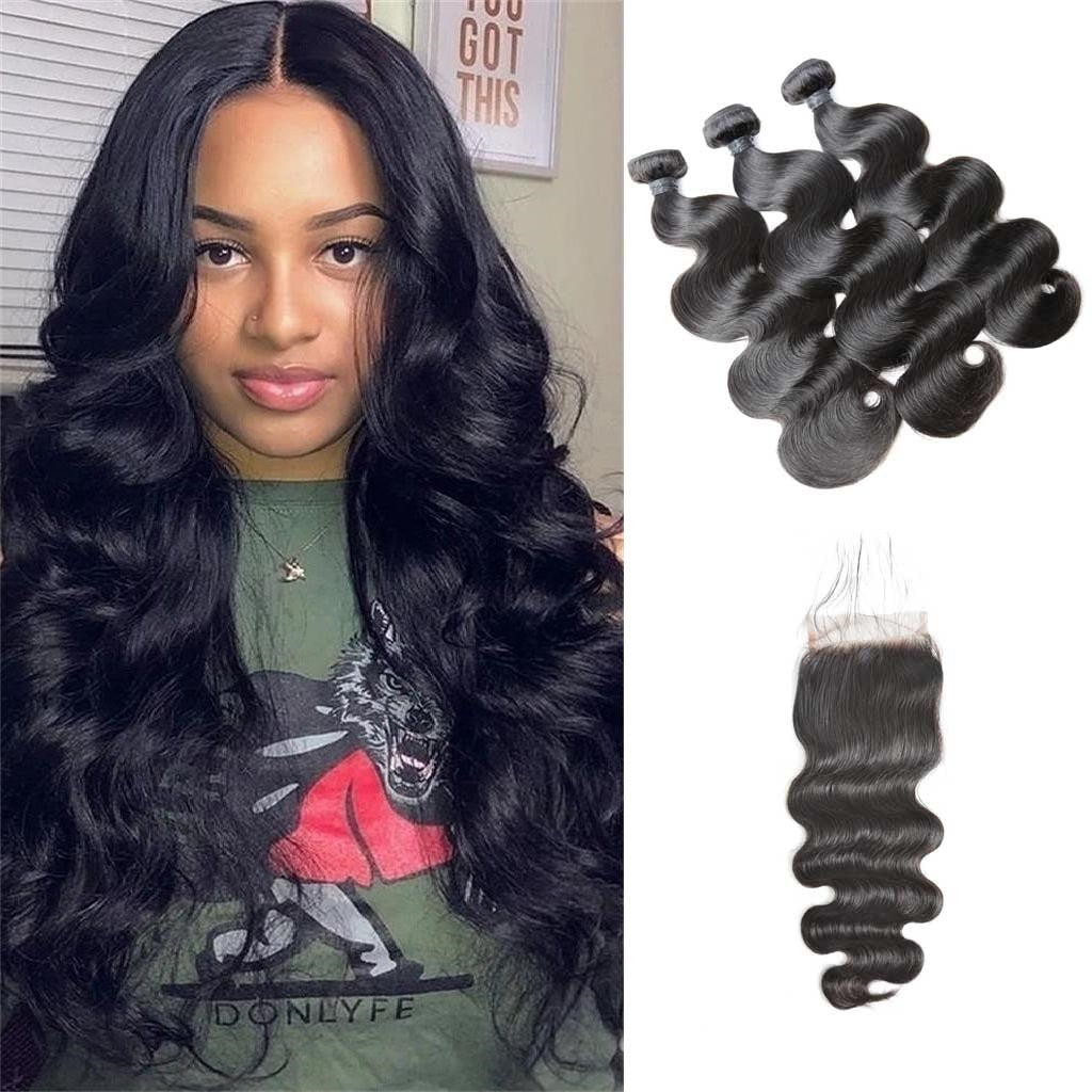 Brazilian-virgin-hair-bundles-with-closure-body-wave-human-hair-full-cuticles-aligned-natural-looking