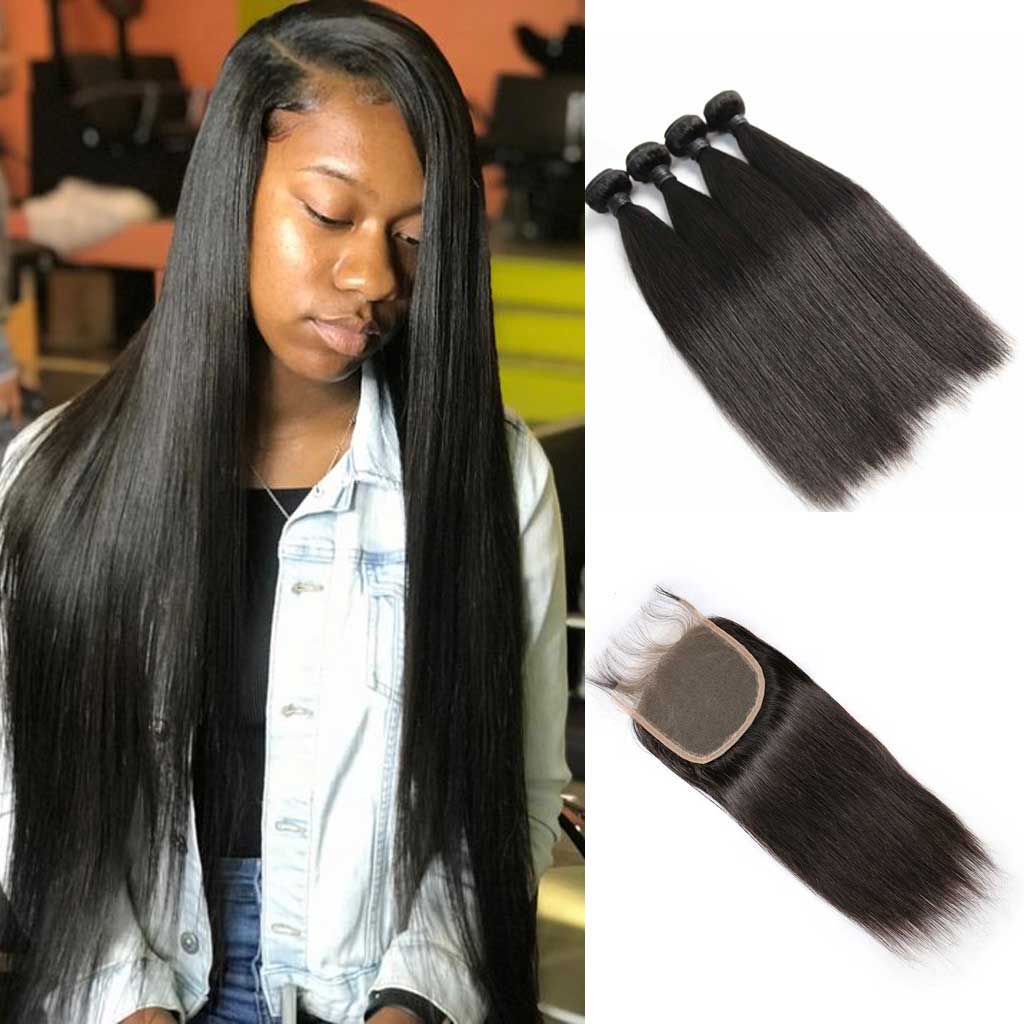 Brazilian-virgin-hair-straight-4-bundles-deal-human-hair-weaves-with-4x4-swiss-lace-closure-deal