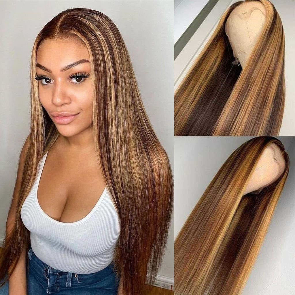 Highlight-lace-wig-ombre-hair-wig-ombre-brown-4-27-highlight-wig